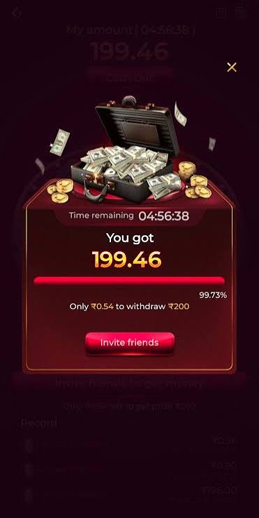 Rajwin Game APK download latest version screen